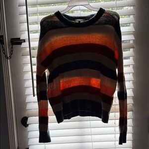 Madewell Multicolor Striped Crew Neck Sweater
